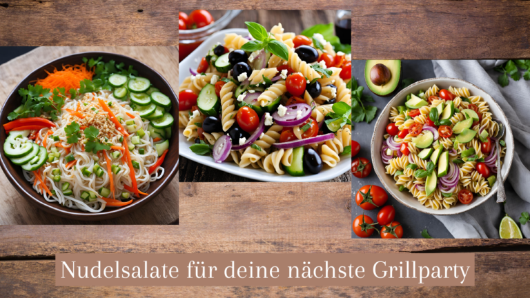 Nudelsalate für deine nächste Grillparty